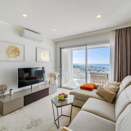 Sundream Escape - Penthouse With Ocean View, Airco, Heated Pool * 아데제